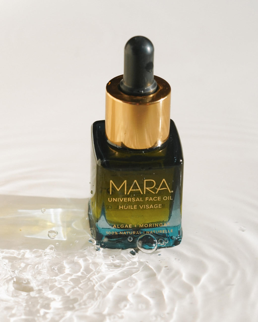 MARA Universal Hydrating Face Oil – Algae + Moringa for Glow & Firmness (0.5 oz)