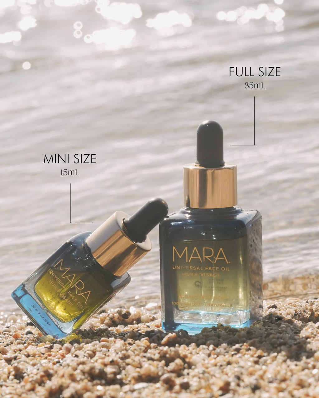 MARA Universal Hydrating Face Oil – Algae + Moringa for Glow & Firmness