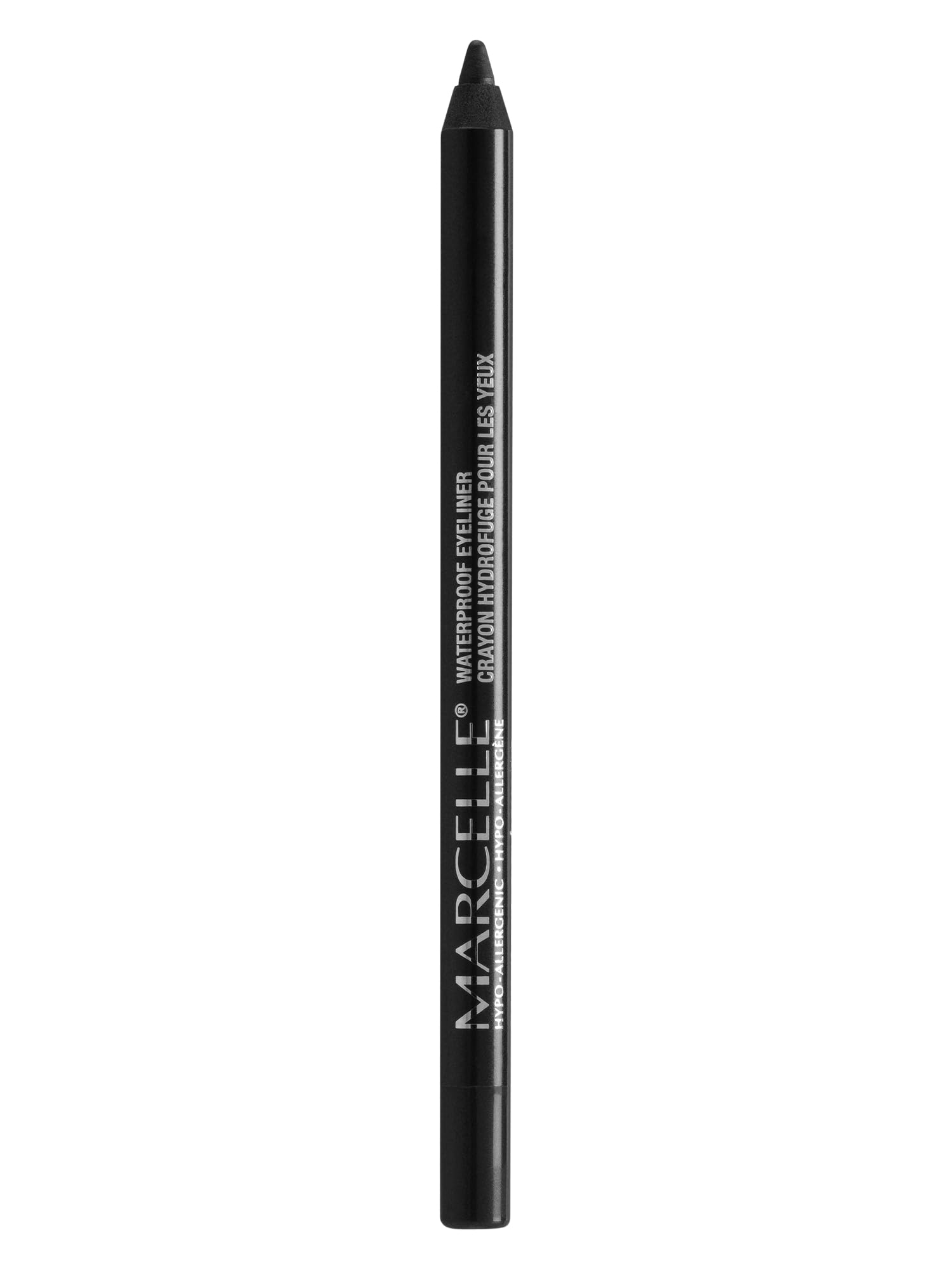 Marcelle Waterproof Eyeliner Deep Charcoal – Creamy, Long-Lasting, Fragrance-Free, Hypoallergenic