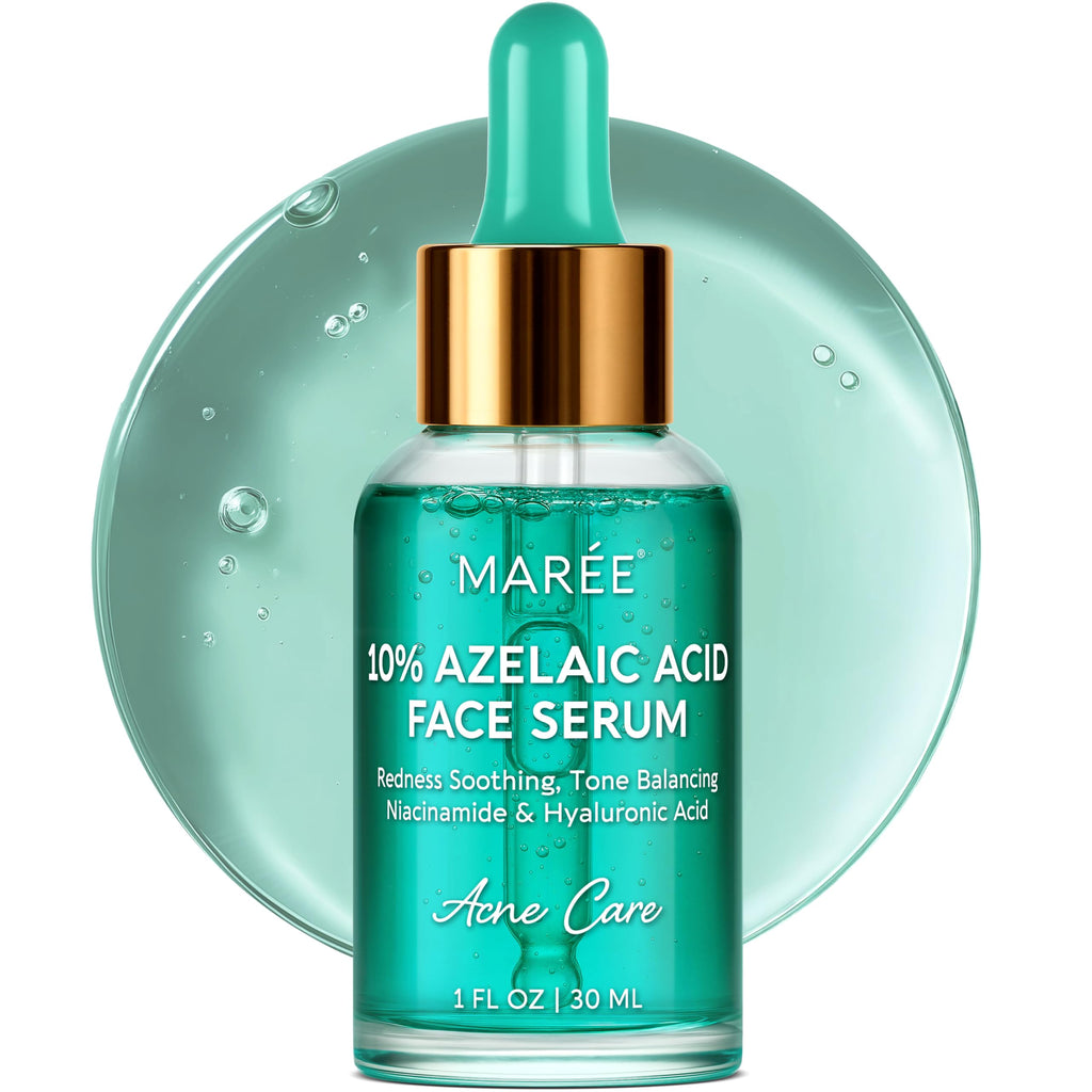 MAREE 10% Azelaic Acid Serum – Calming, Hydrating Face Serum with Niacinamide, Centella & Hyaluronic Acid