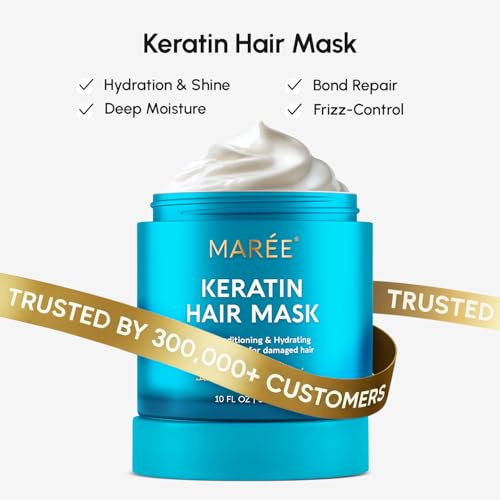 MAREE Hair Growth Spray – Caffeine, Rosemary & Castor Oil for Fuller-Looking Hair