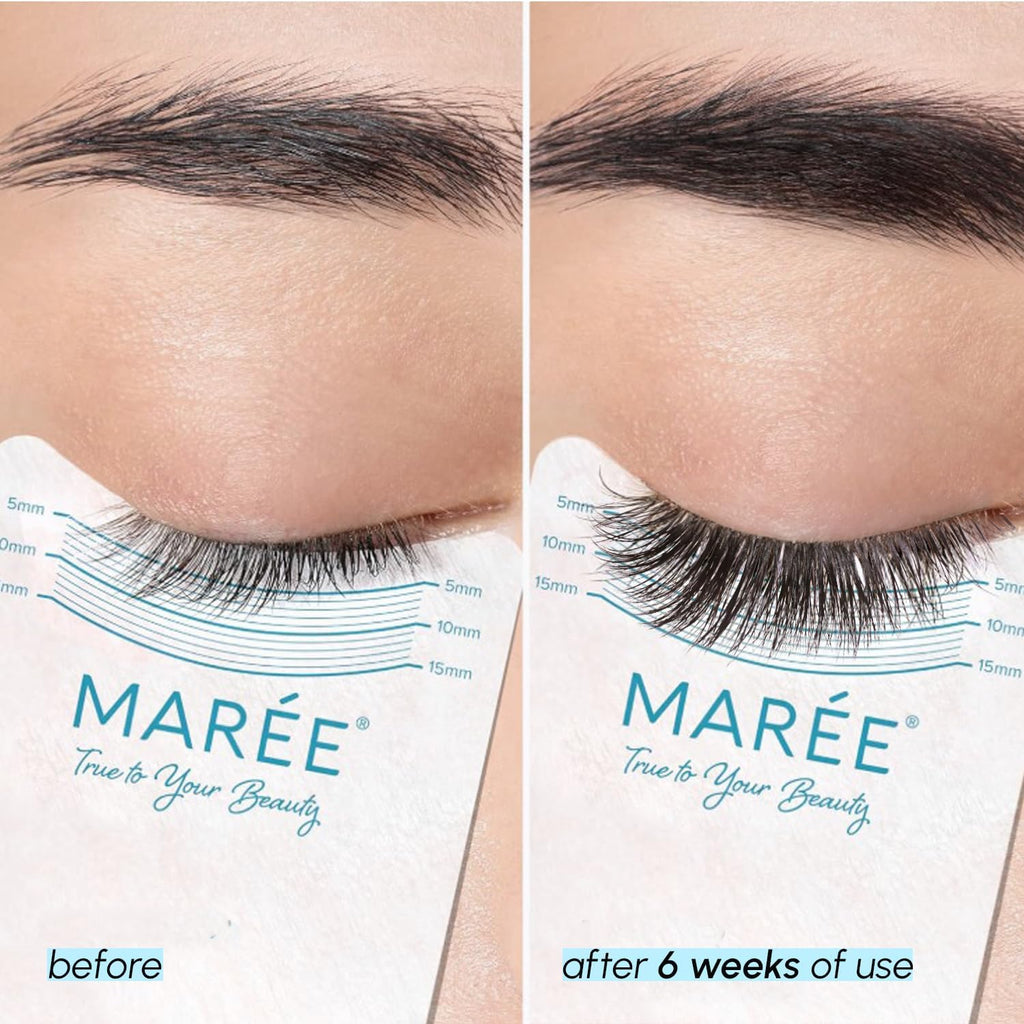 MAREE Eyelash Serum for Lashes & Brows – Prostaglandin-Free Growth, Rapid Lash & Brow Boost