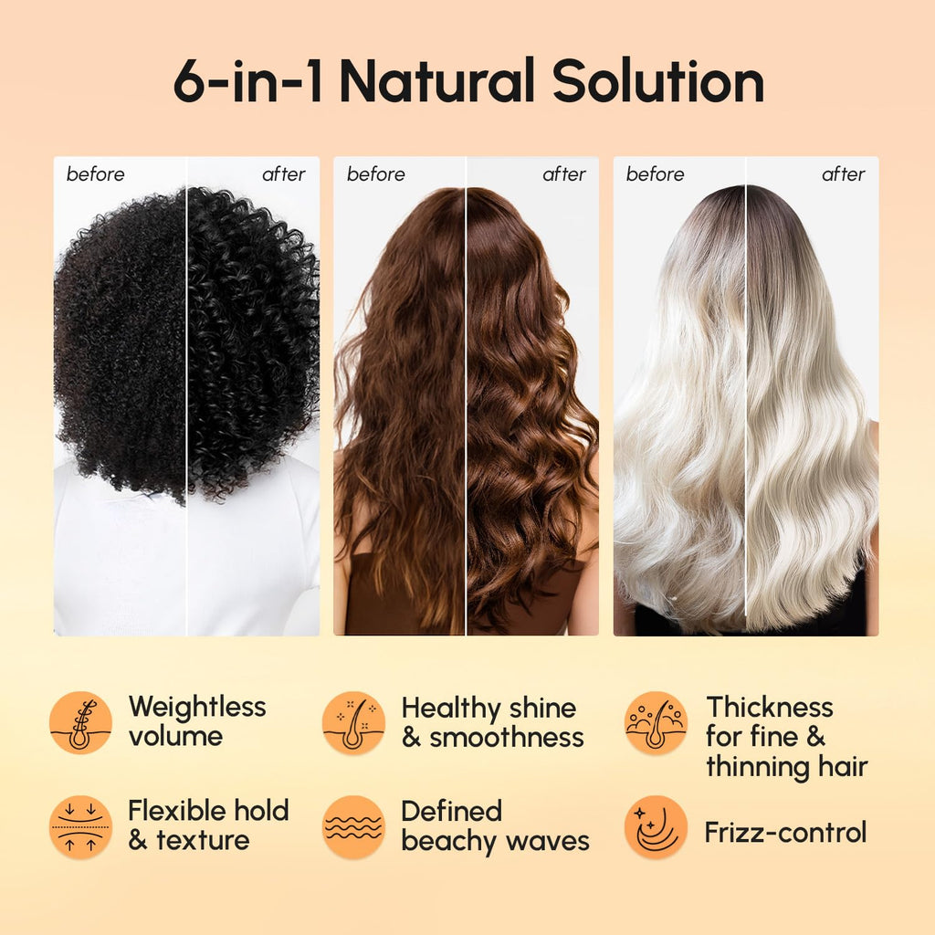 MAREE Texture Spray for Hair Women – Sea Salt Spray with Keratin, Vitamin B5 & Plant Proteins | Flexible Hold & Beach Waves