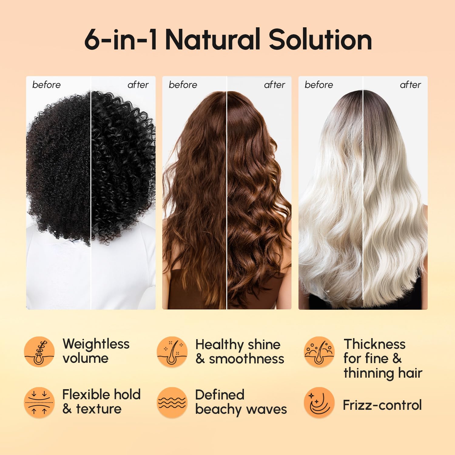 MAREE Texture Spray for Hair Women – Sea Salt Spray with Keratin, Vitamin B5 & Plant Proteins | Flexible Hold & Beach Waves