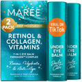 MAREE Under Eye Balm Stick with Retinol & Ceramide Complex – 2 Pack | Hydrating Facial Skincare