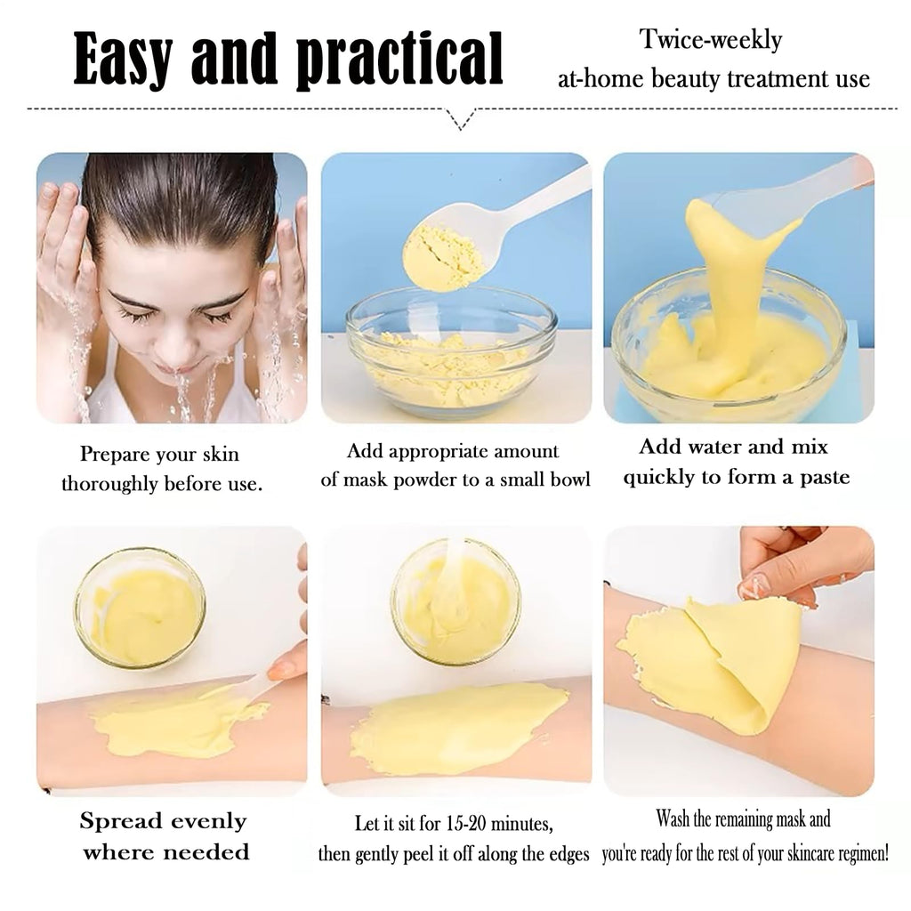 Marfort Jelly Mask for Facials – Hydrojelly Peel-Off, 23oz Cherry