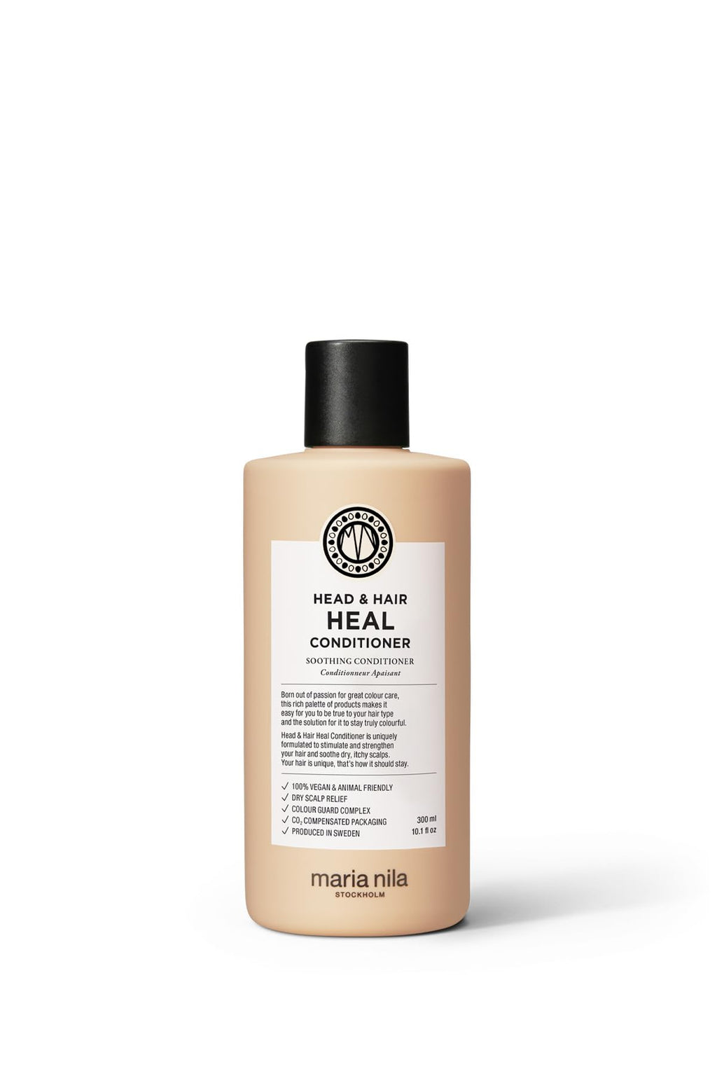 Maria Nila Head & Hair Heal Conditioner – Aloe Vera, Soothing, 100% Vegan, Sulfate & Paraben Free