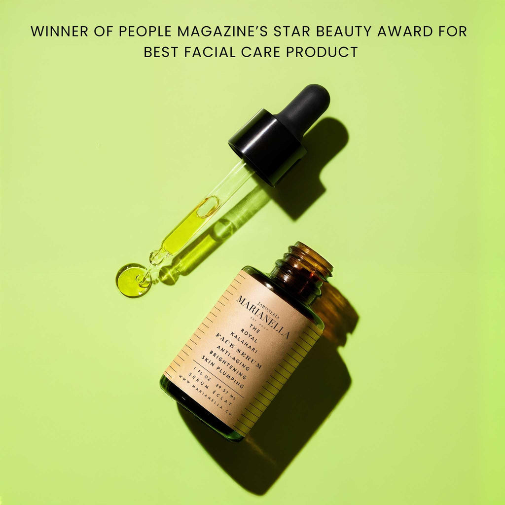Marianella Anti-Aging Royal Kalahari Serum – Hyaluronic Acid, Vitamin C & Melon Oil | Face & Eye Serum