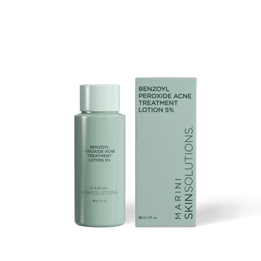 Marini SkinSolutions Benzoyl Peroxide 10% Acne Treatment Lotion – 2 fl oz – USA Made