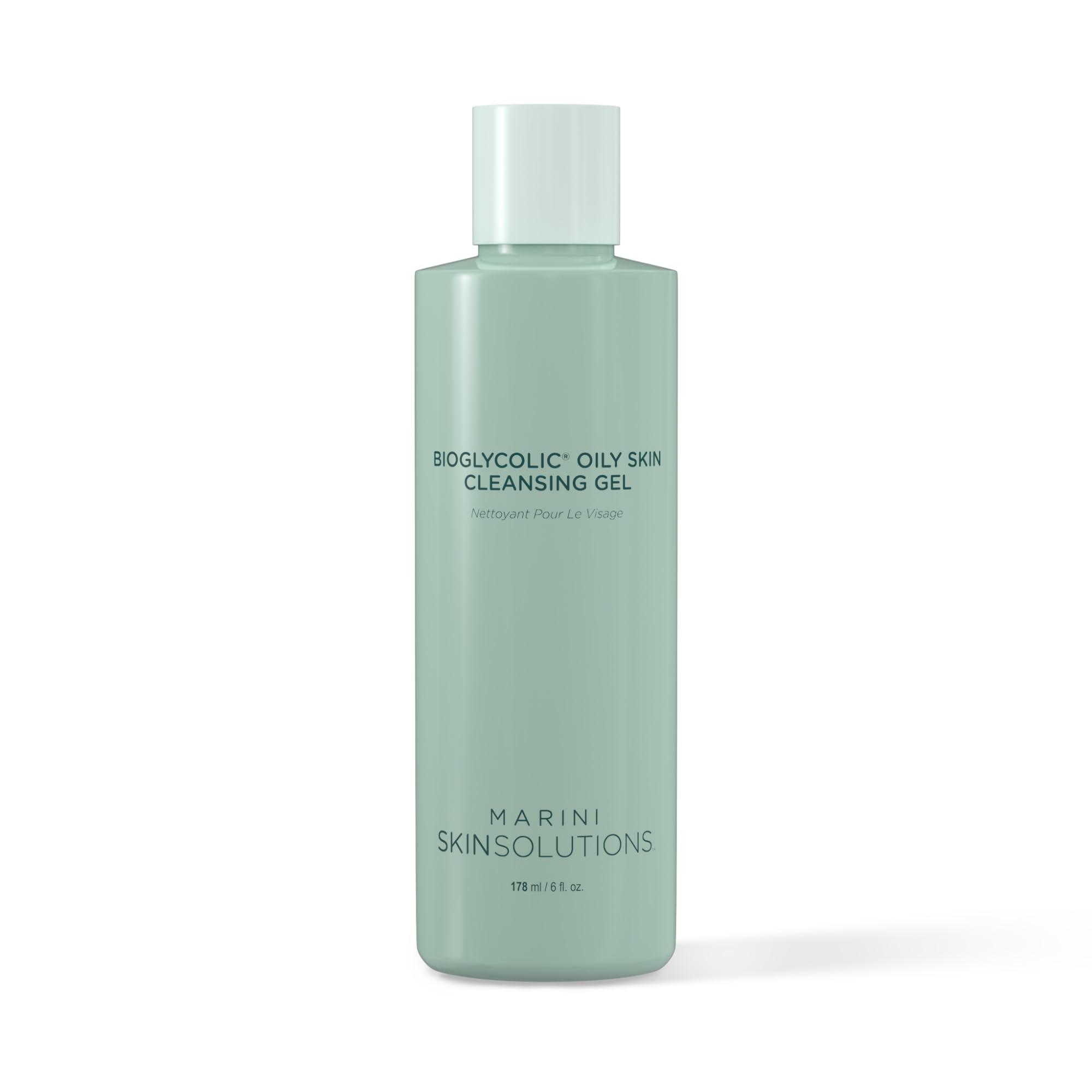 Marini SkinSolutions Bioglycolic Cleansing Gel for Oily Skin | Glycolic Acid Cleanser | Made in USA