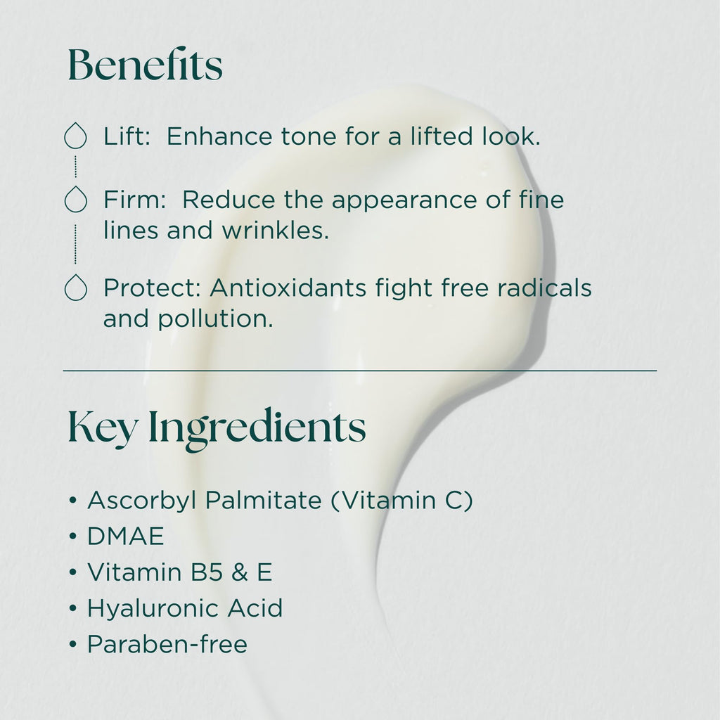 Marini SkinSolutions C-ESTA Face Cream – Vitamin C, DMAE & Hyaluronic Acid | Lift & Firm - 1 oz - Made in USA