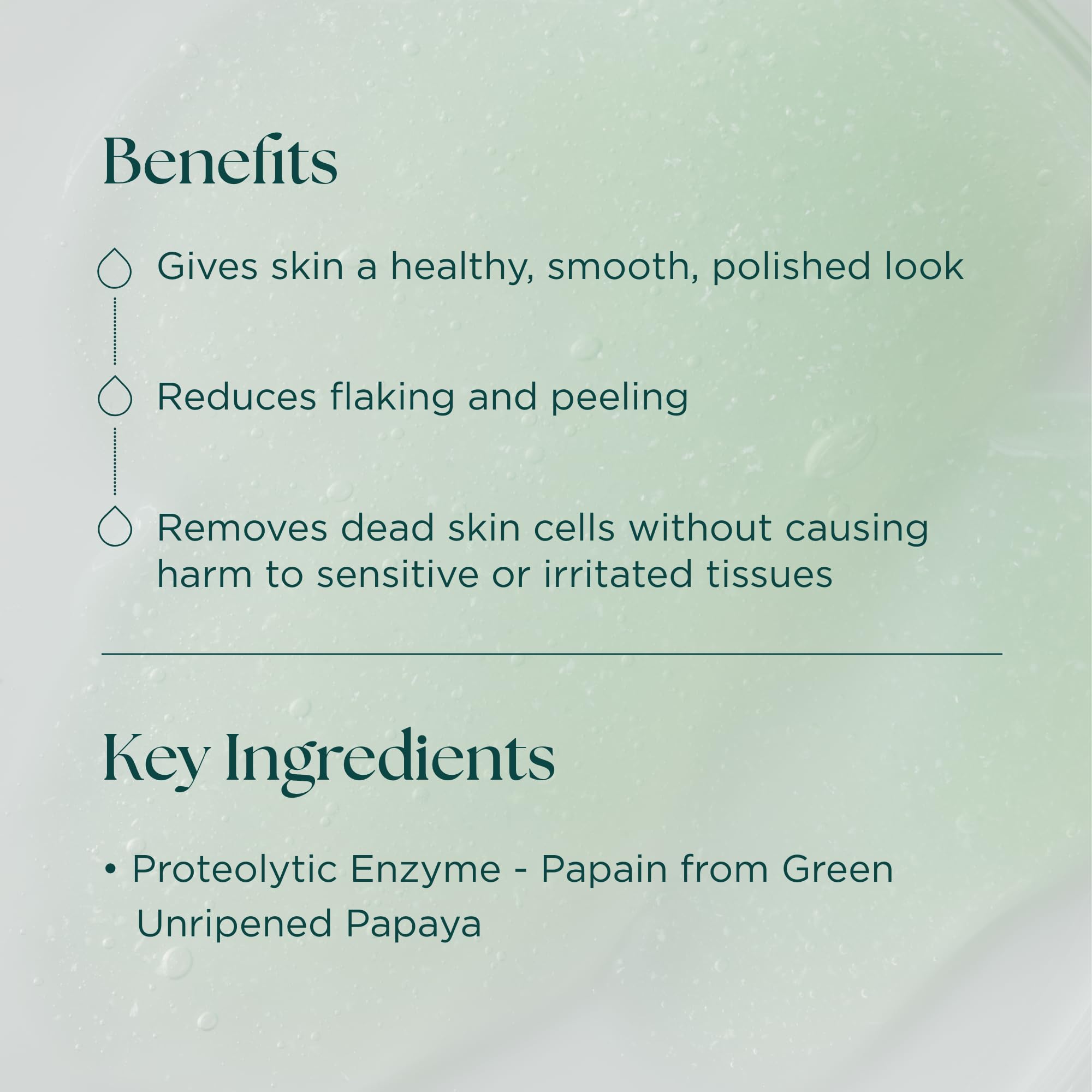 Marini SkinSolutions Clean Zyme - Exfoliating Papain Face Cleanser, Cruelty-Free, USA Made (6 fl oz)