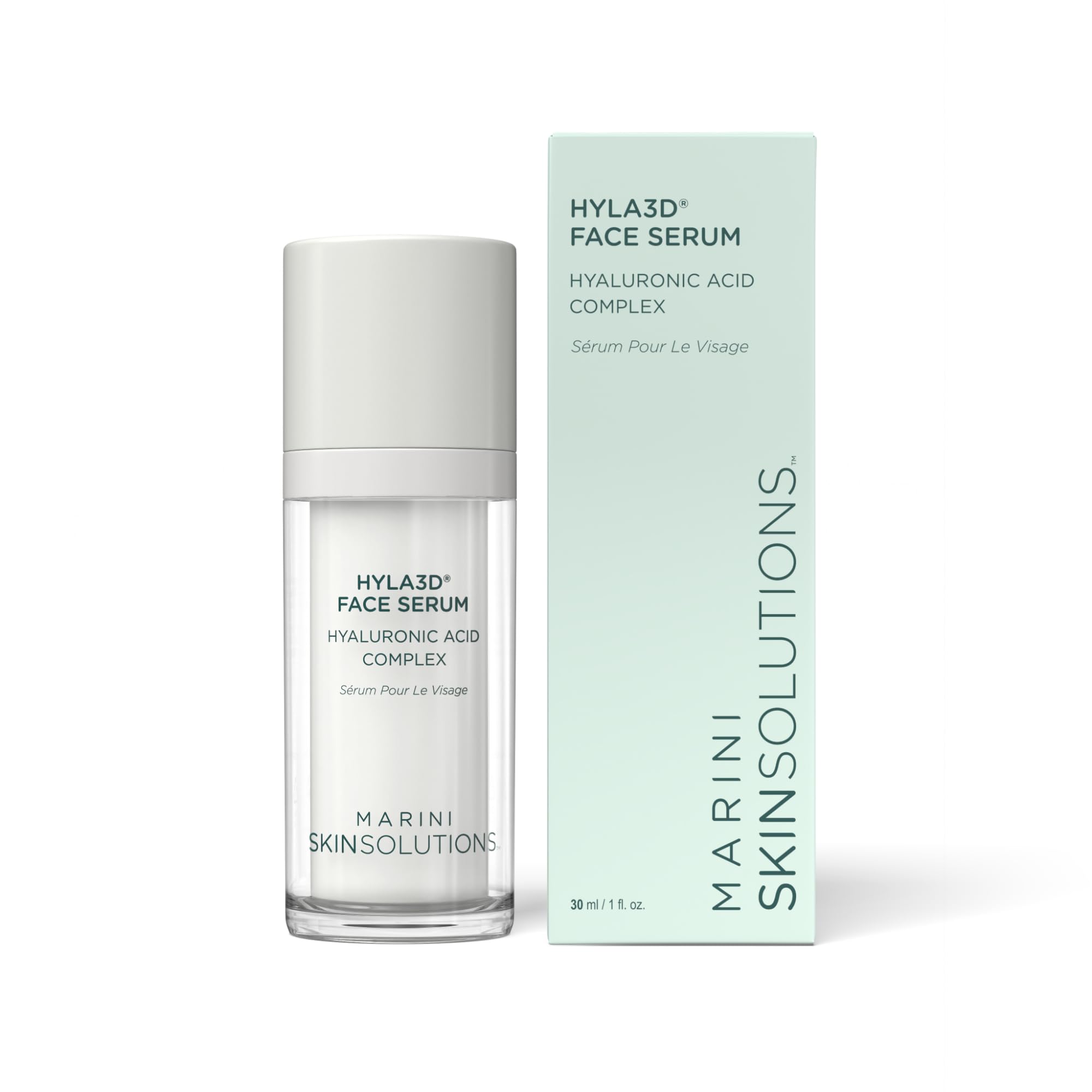 Marini SkinSolutions Hyla3D Face Serum – Patented HA Hydration for All Skin Types