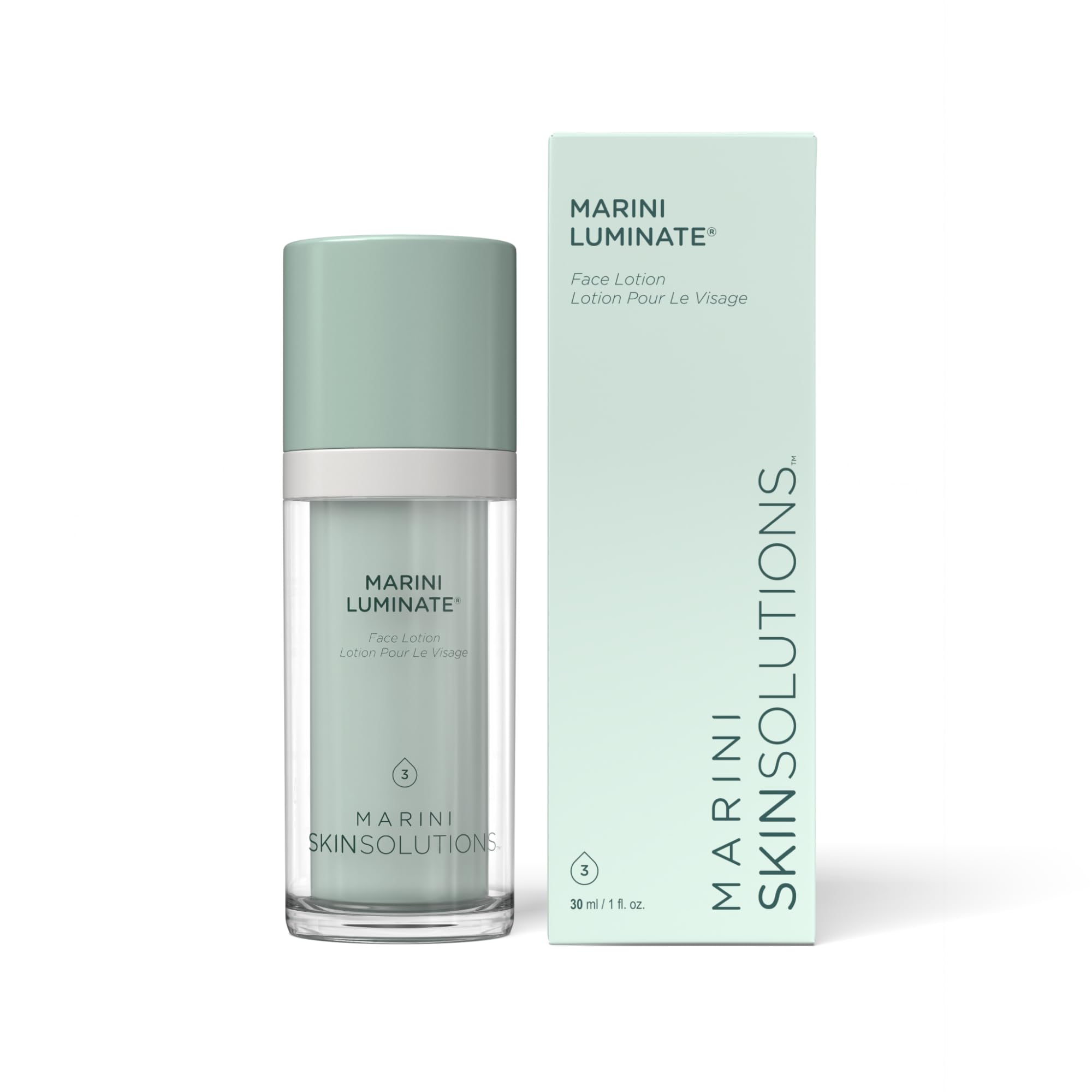 Marini SkinSolutions Luminate Face Lotion | Non-Hydroquinone Brightening + Anti-Aging, 1 oz
