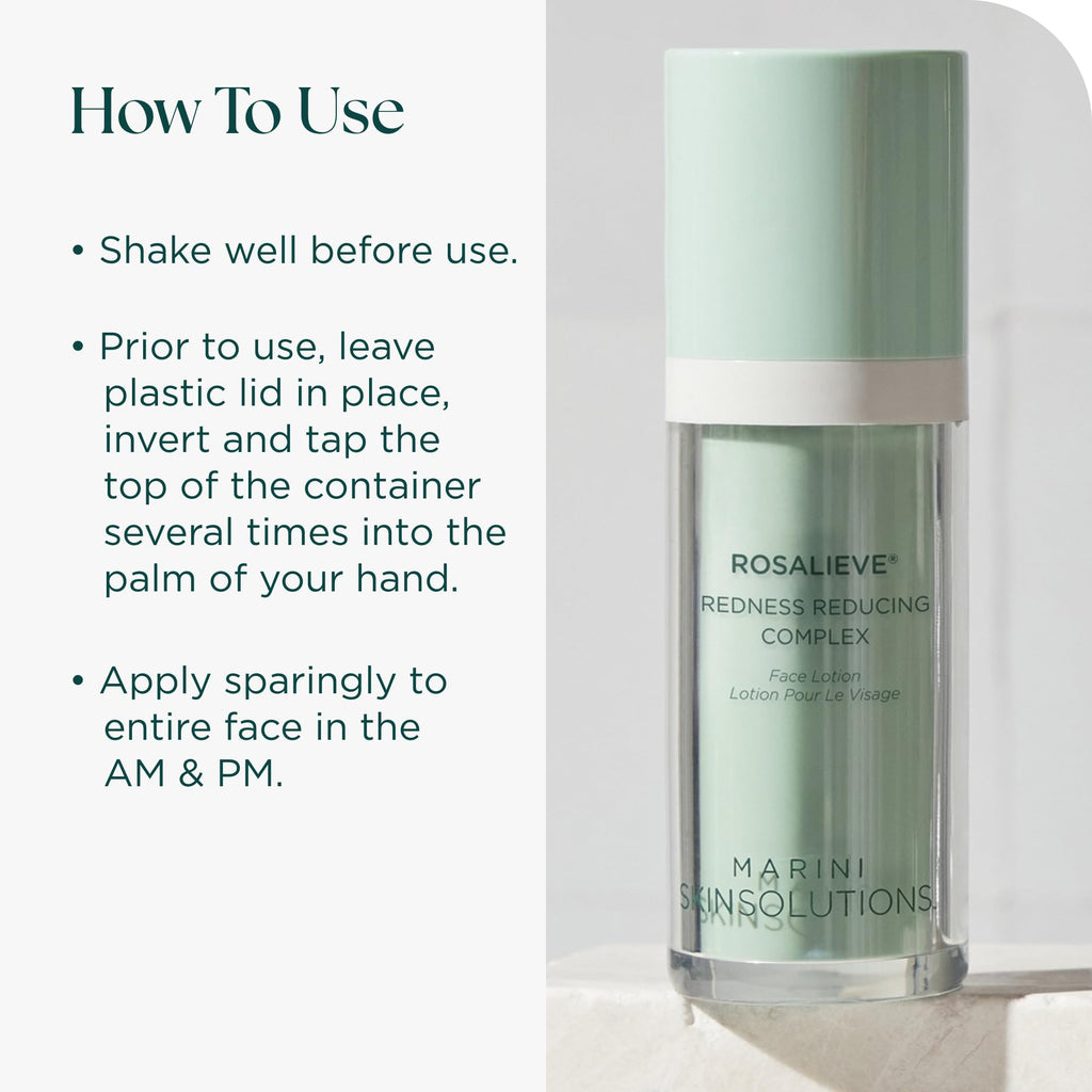 Marini RosaLieve - Redness Reducing Face Lotion with Azelaic Acid & Tetrapeptide-14