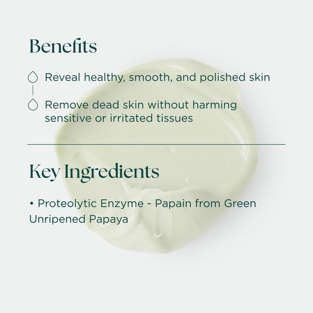 Marini SkinSolutions Skin Zyme Face Mask with Papaya Enzymes | Gentle Exfoliation for All Skin Types | Made in USA