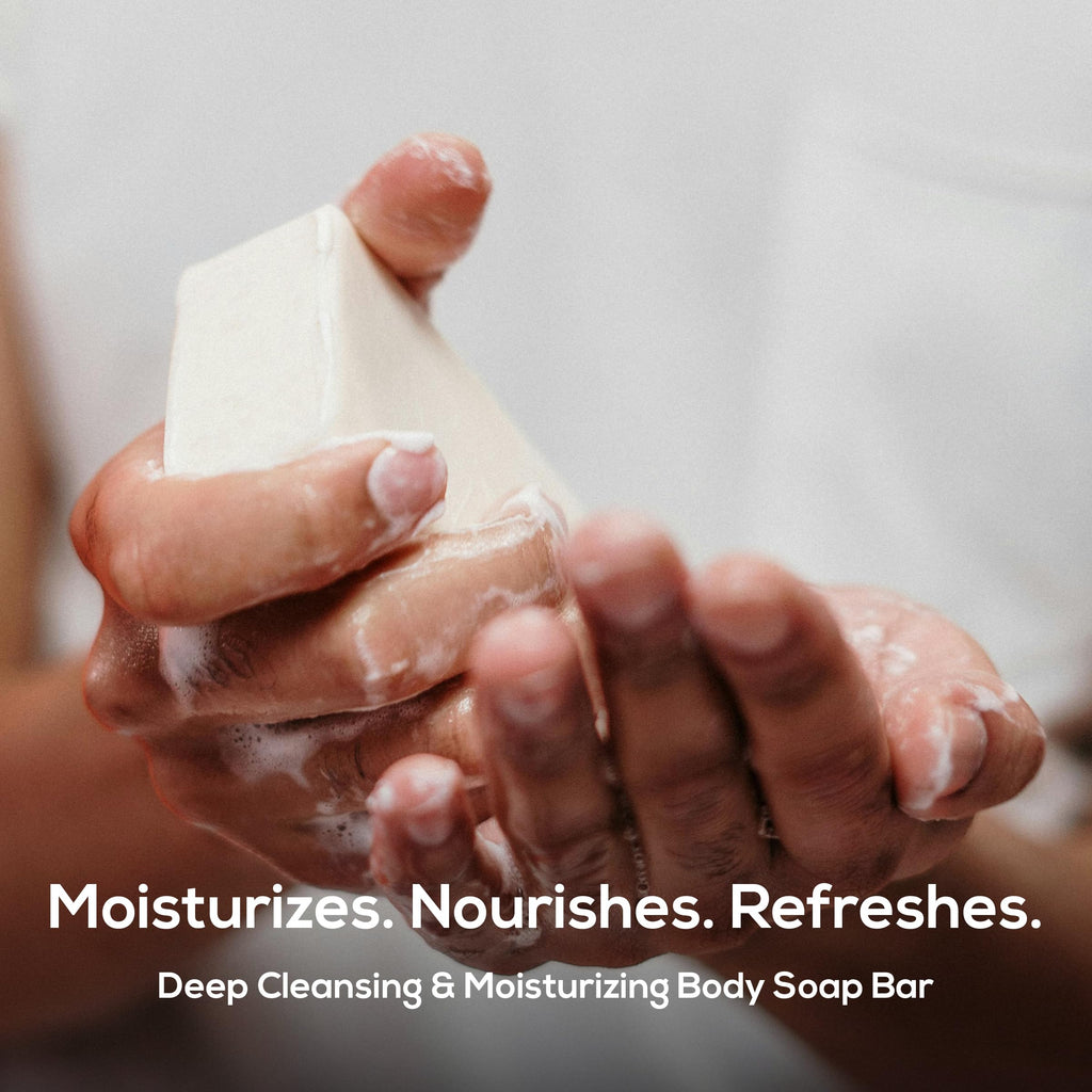 MARLOWE No. 105 Bar Soap for Men 7 oz – Moisturizing & Nourishing Sage & Fir Scent