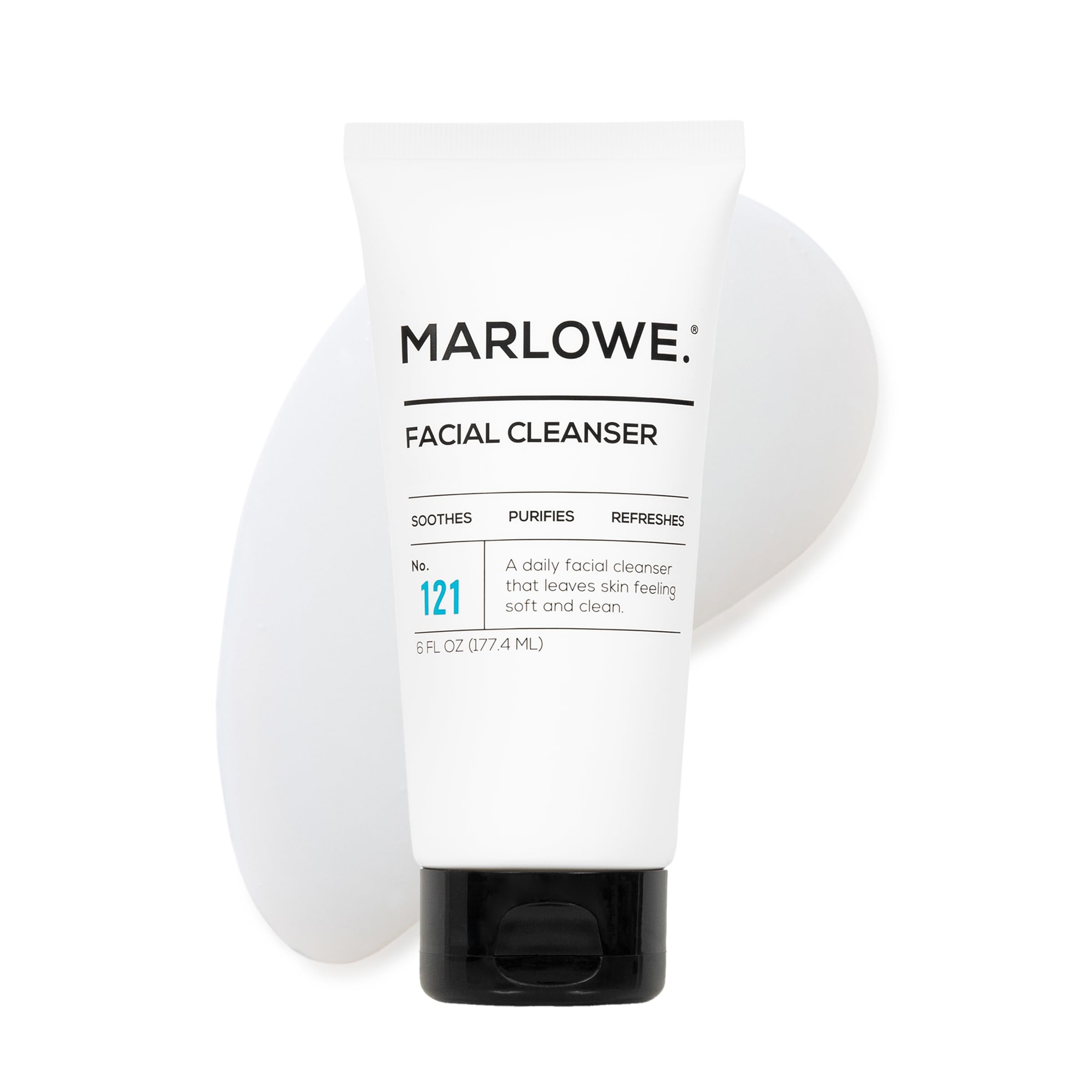 MARLOWE. No. 121 Facial Cleanser – Daily Men’s Face Wash with Natural Extracts & Antioxidants