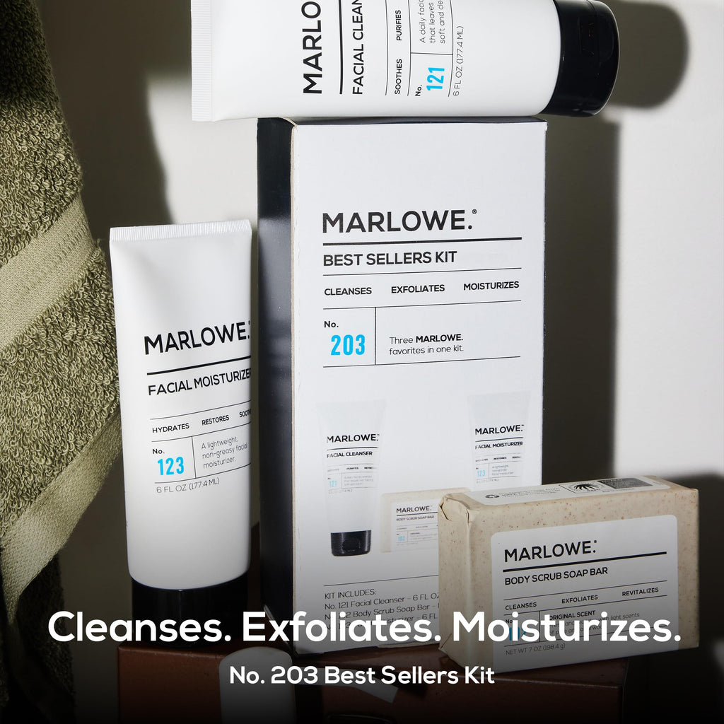 MARLOWE Best Sellers Kit No. 203 – Signature No. 102, No. 121 & No. 123, Gift Set for Men