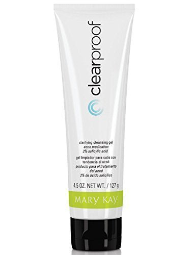 Mary Kay Clear Proof Acne Clarifying Cleansing Gel 4.5 Oz (127 g) – Gentle Acne Cleanser