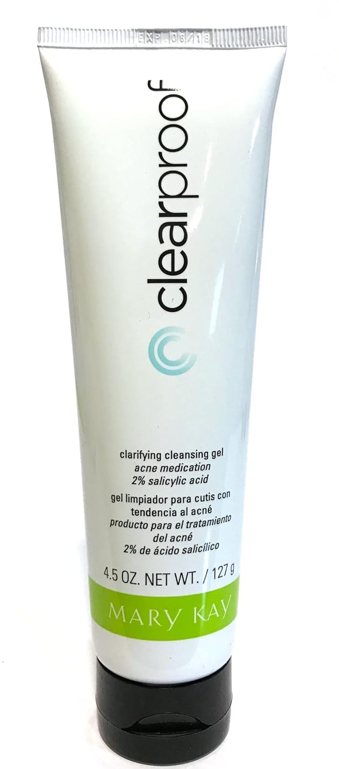 Mary Kay Clear Proof Clarifying Cleansing Gel – Deep Pore Cleanse with 2% Salicylic Acid