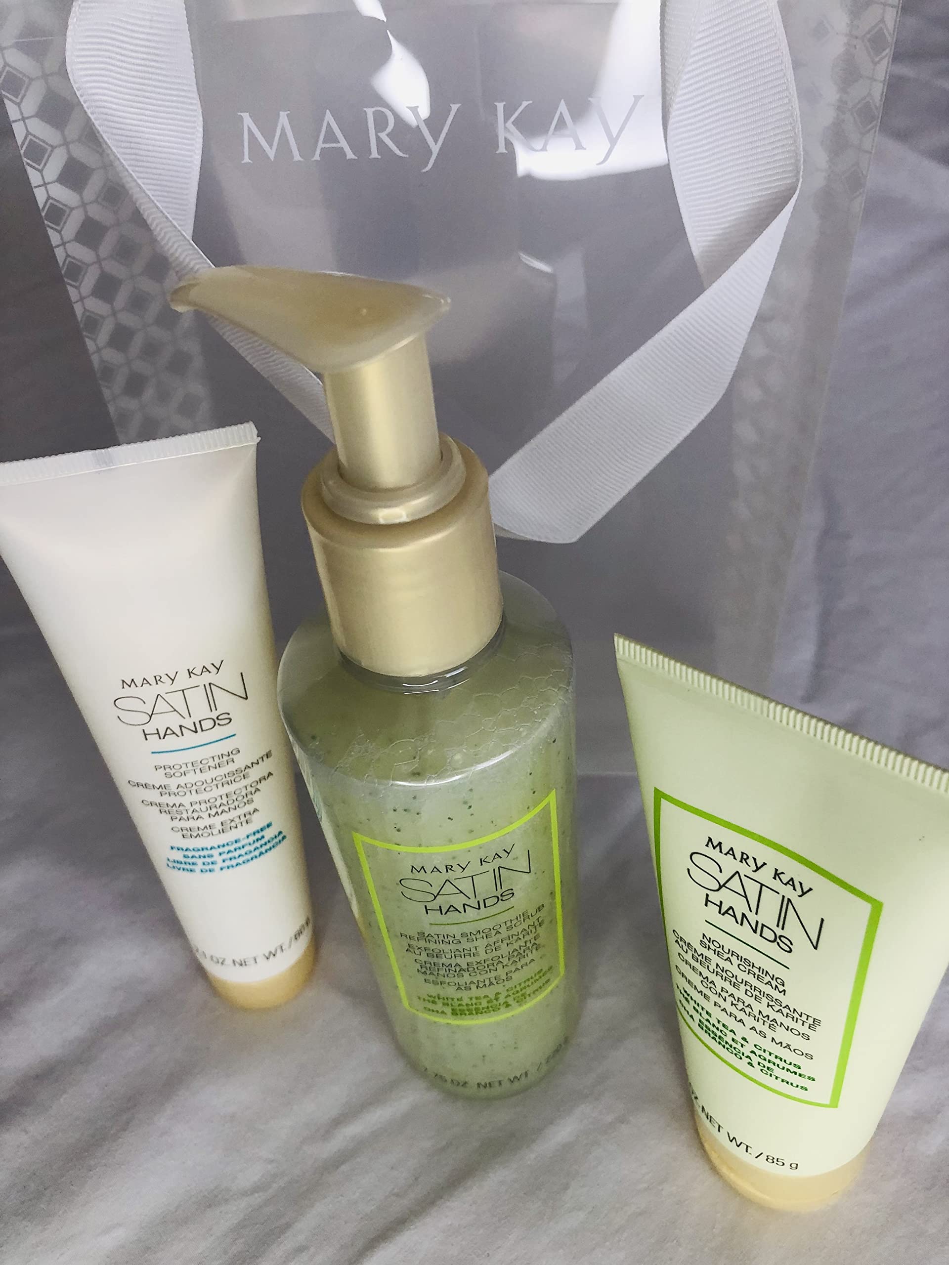Mary Kay Satin Hands Pamering Set - Pampering Hand Care Essentials