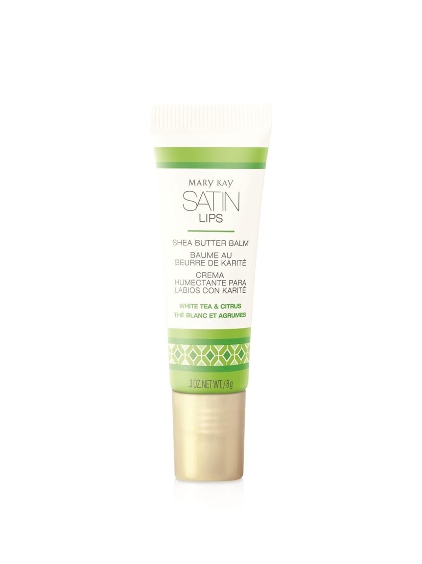 Mary Kay Satin Lips Lip Balm – Full Size, New in Box, Pink Lid