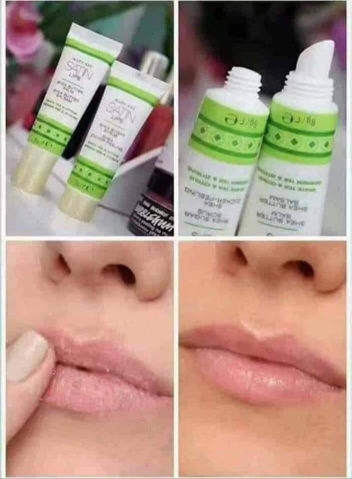 Mary Kay Satin Lips Set — Lip Mask-Scrub and Balm in 2 Steps