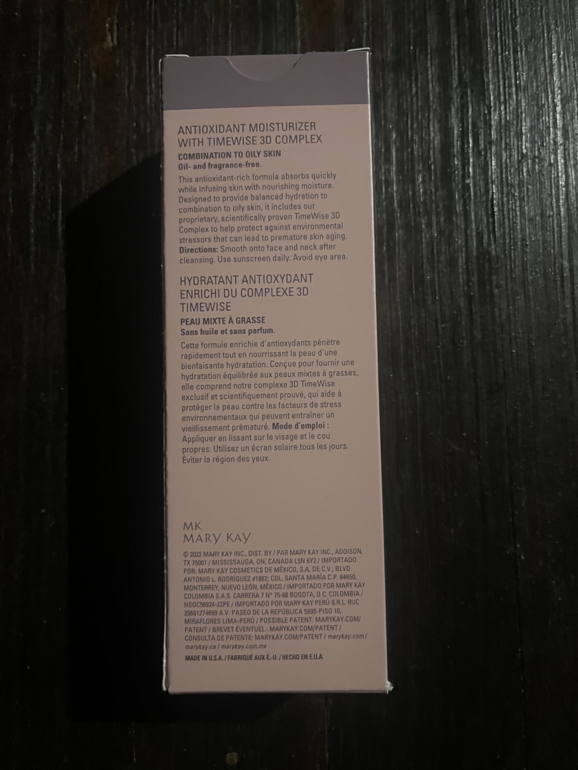 MARY KAY TimeWise Antioxidant Moisturizer | Hydration, Firmness, and Environmental Protection