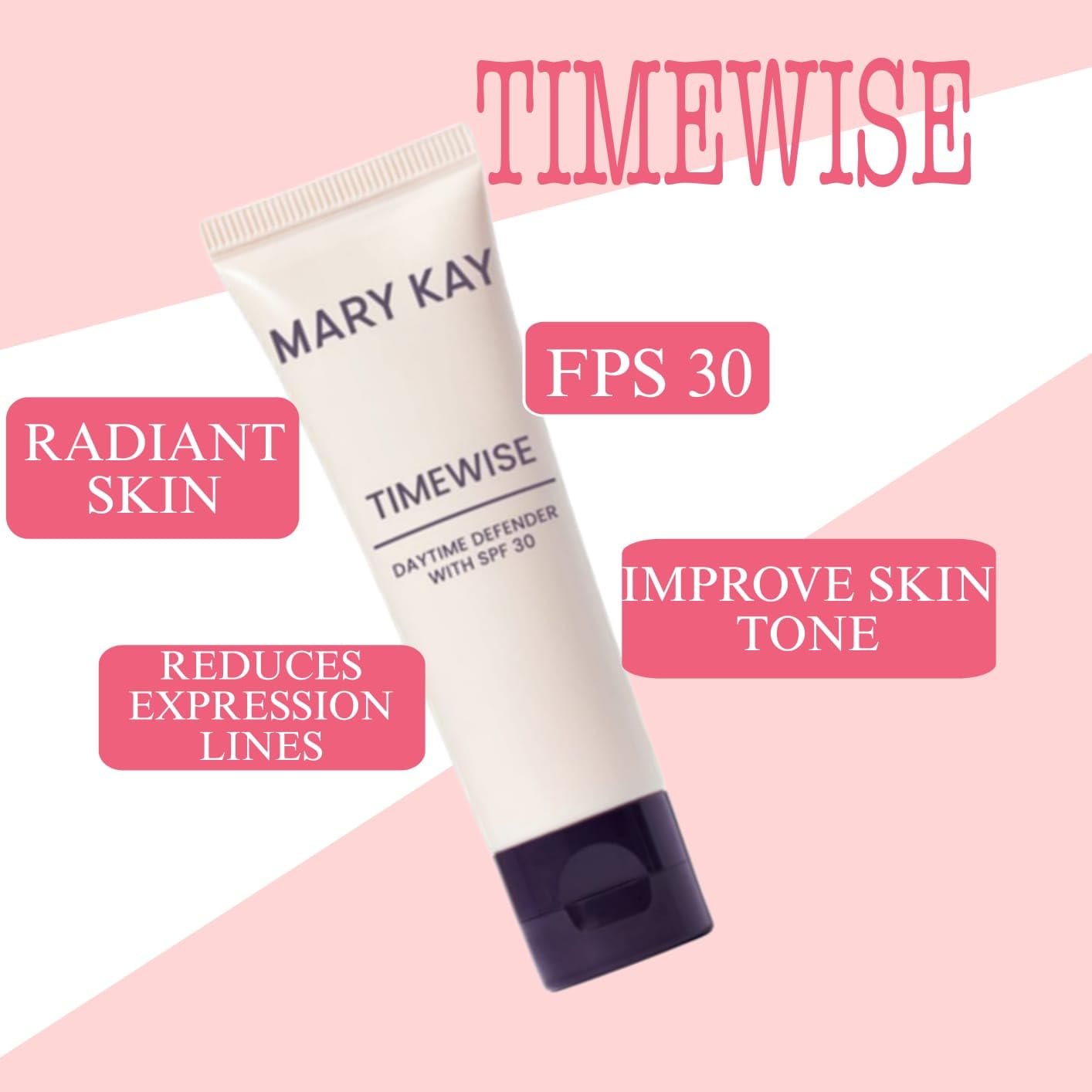 Mary Kay Timewise Daytime Protective Facial Lotion SPF 30 | Daily Radiance and Sun Shield