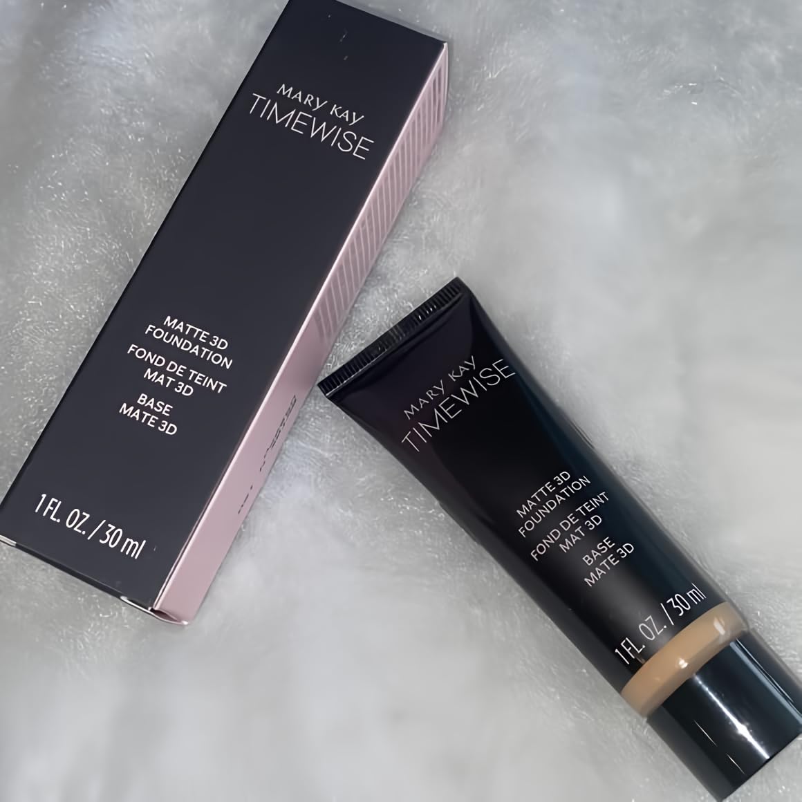 Mary Kay TimeWise Matte 3D Foundation Beige W160 – Long-Wearing Matte Coverage