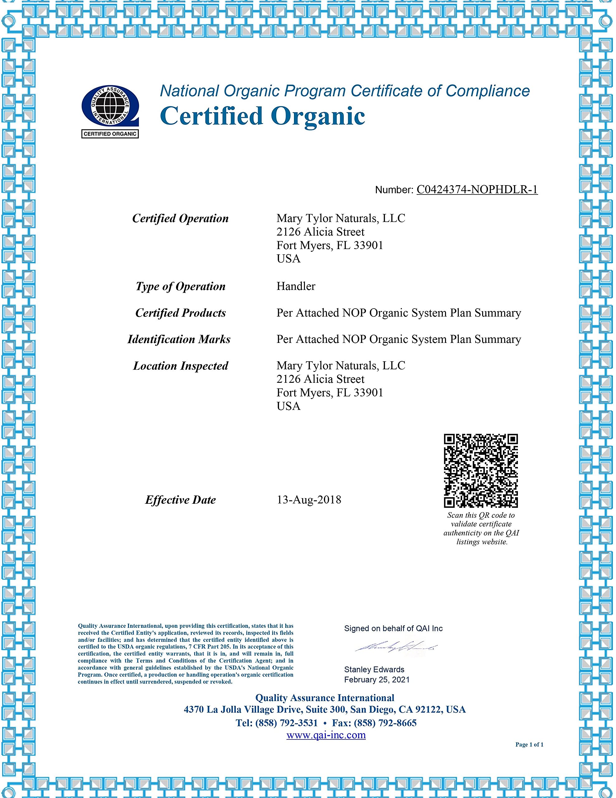 Mary Tylor Naturals Organic Castor Oil 16 oz – USDA Certified Organic, Cold Pressed, Hexane Free