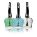 MASGLO Gel Evolution Set – 3 Nail Polishes (2 Base Coats + 1 Top Coat) | 12-Day Wear, 14-Free