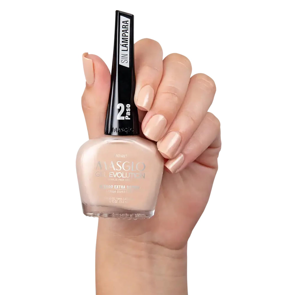 MASGLO Gel Evolution Set of 3 Nail Polishes – Fast-Drying, 12-Day Wear, 14-Free Vegan