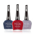MASGLO Gel Evolution – 3-Piece Nail Polish Set | No Lamp Needed, 12-Day Wear, 14-Free, High-Gloss, Vegan