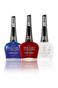 MASGLO Gel Evolution Patriotic Pride Set – 3 Colors, No Lamp, Up to 12 Days