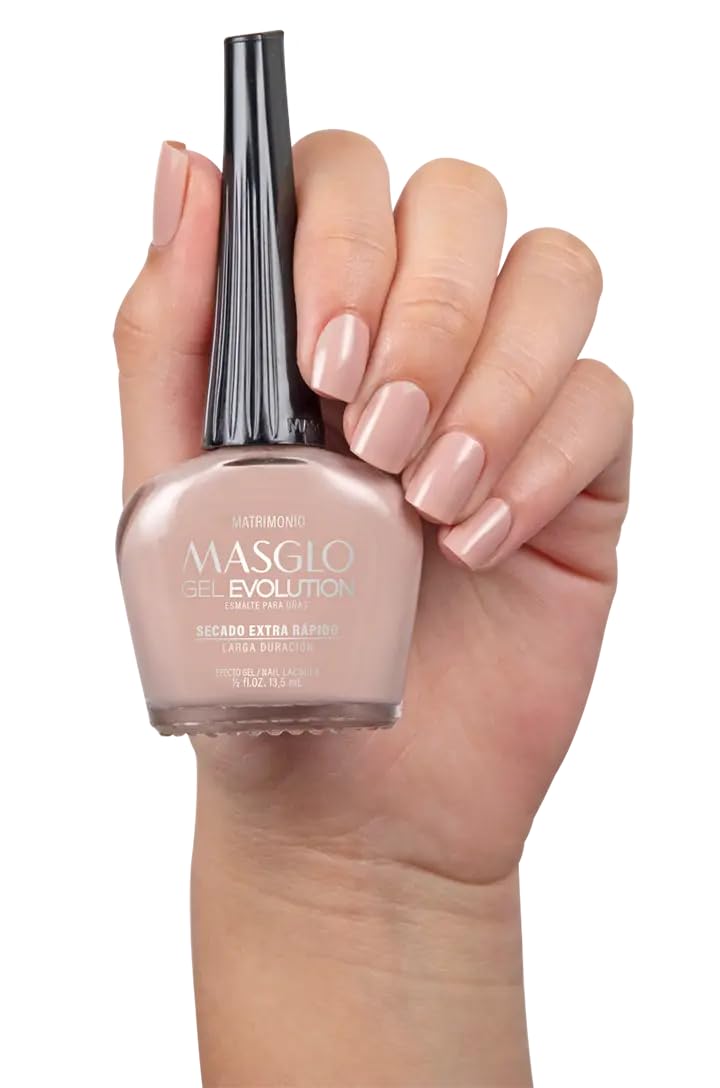 MASGLO Gel Evolution - Set of 3 No-Lamp Gel Polishes, 12-Day Wear