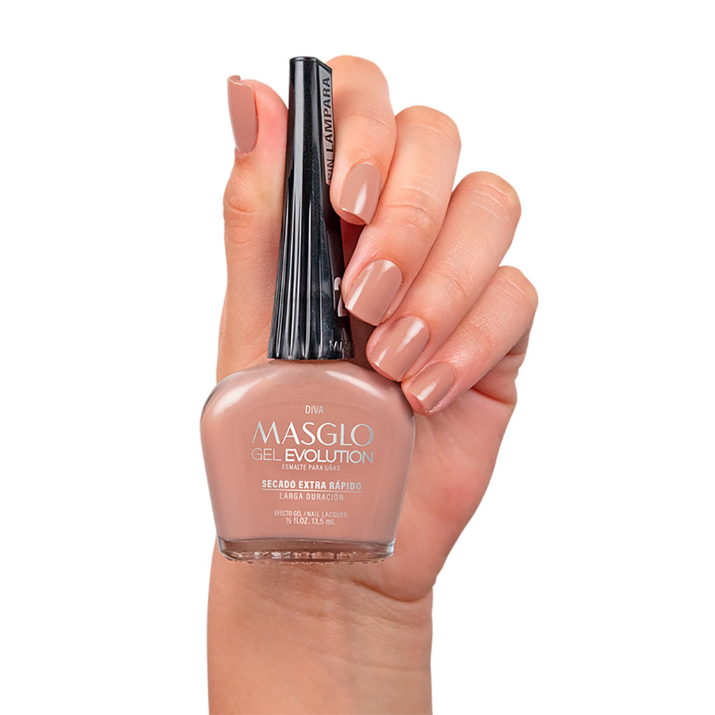 MASGLO Gel Evolution Set of 3 Nail Polishes – Fast-Drying, 12-Day Wear, 14-Free Vegan