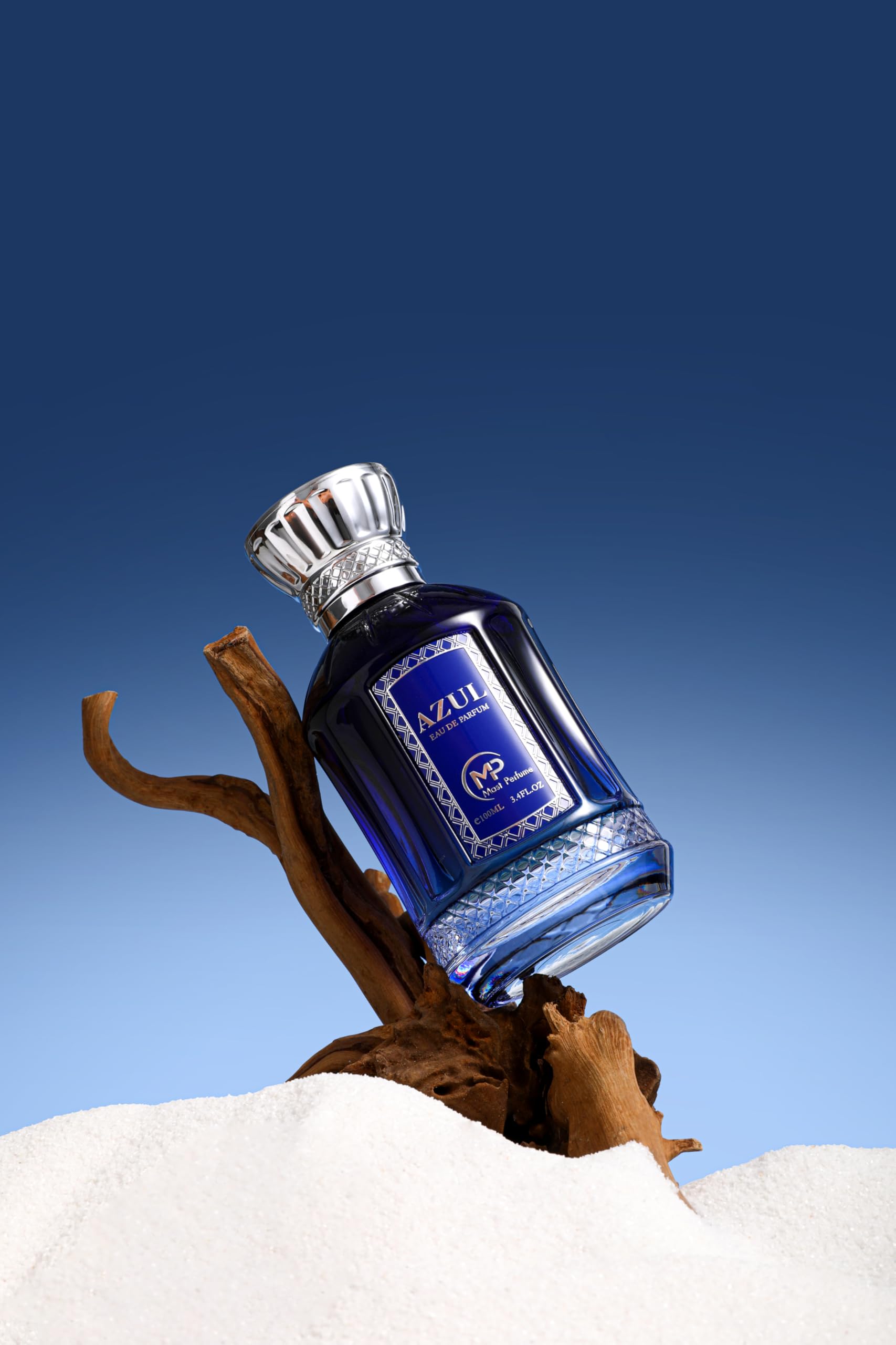 Mast Perfume Azul EDP 3.4 oz – Unisex Fresh Floral Woody Fragrance