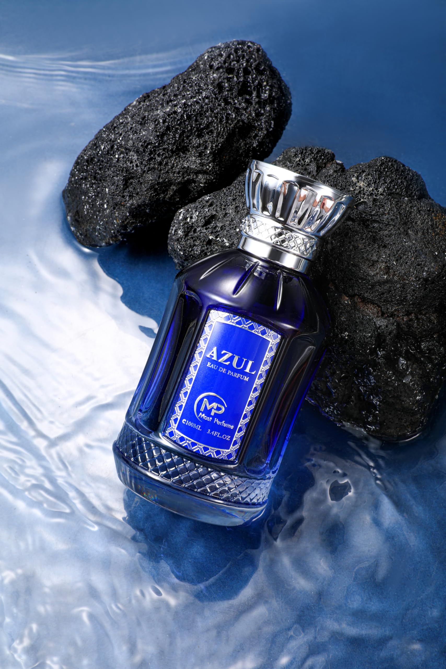 Mast Perfume Azul EDP 3.4 oz – Unisex Fresh Floral Woody Fragrance