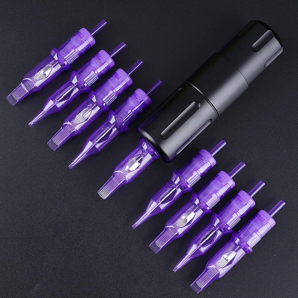 MAST TATTOO Mast Pro 20Pcs Cartridges – Curved Magnum 1015RM Disposable Needles