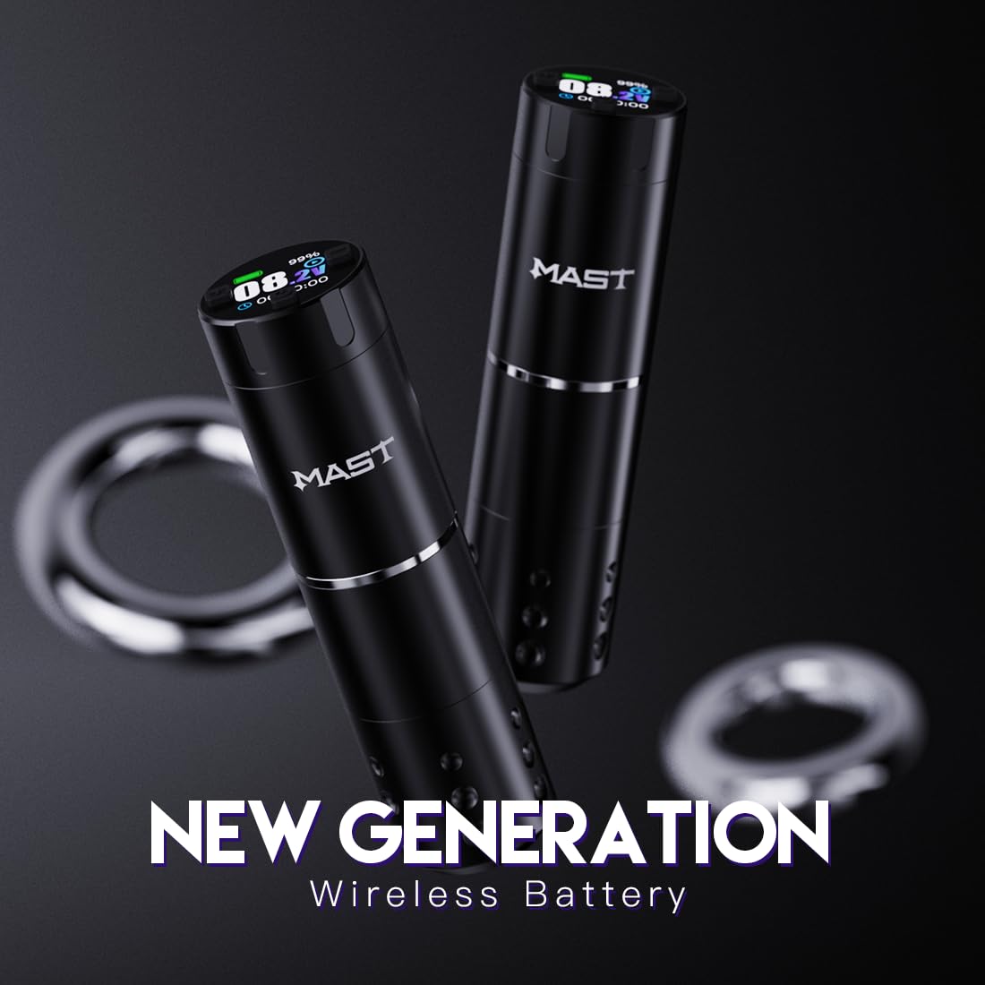 MAST TATTOO A1 Pro Cordless Tattoo Kit — 2200mAh Battery, 3.5mm Stroke, 20 Cartridges, Beginner Friendly