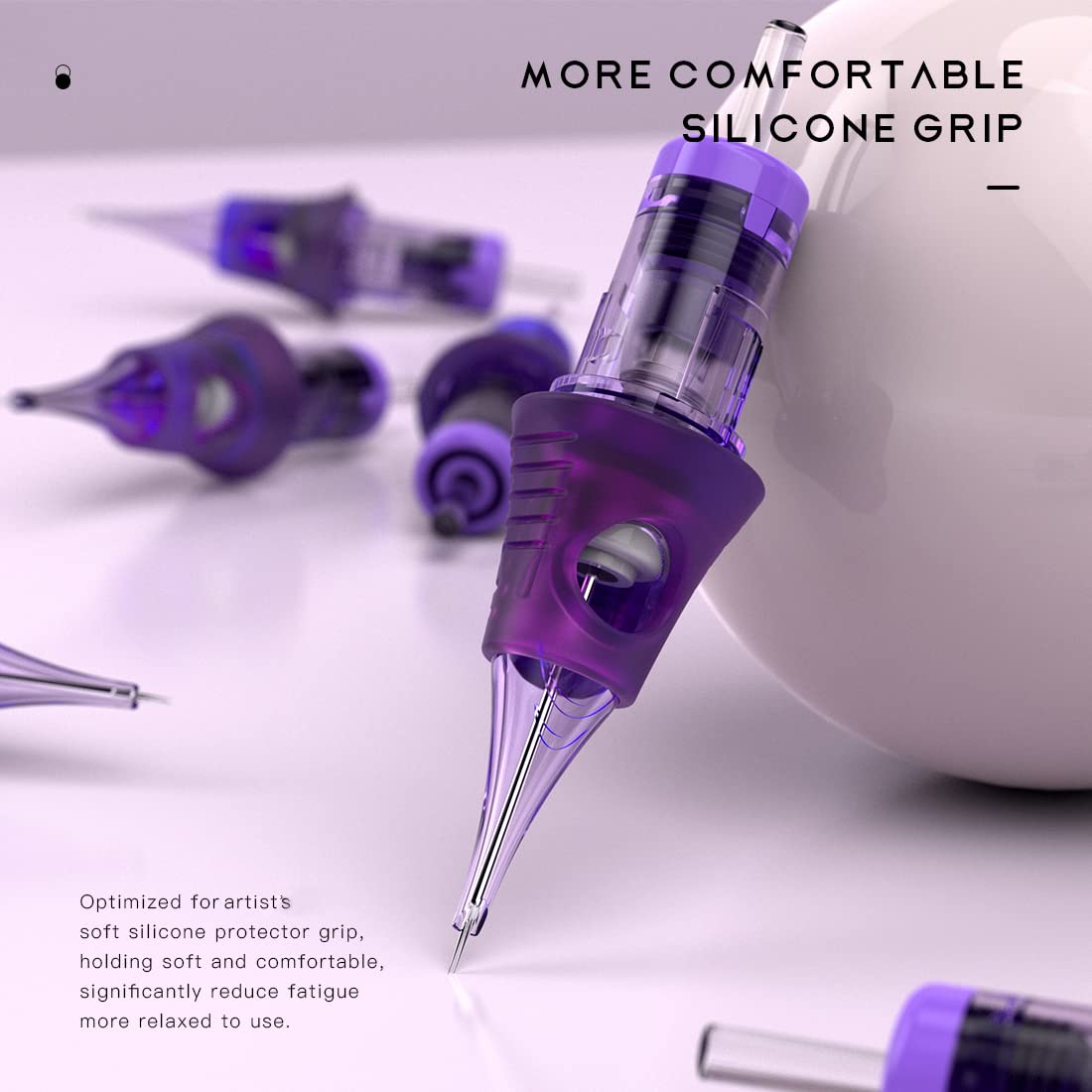 MAST TATTOO Cyber Cartridge Needles 20-Pack Round Liner 1014RL – Disposable