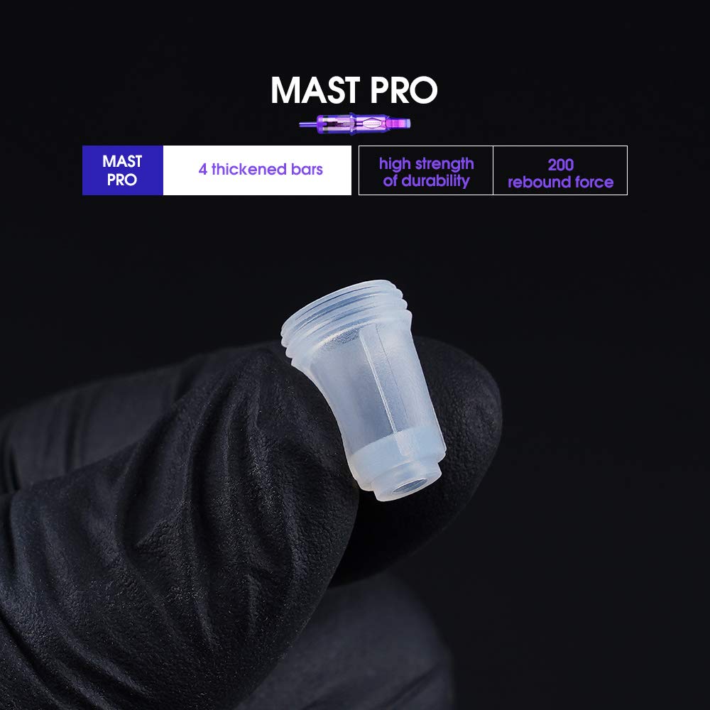 Mast Pro 1207RL Cartridge Needles – 20Pcs Box, #12 Round Liner | Mast Tattoo