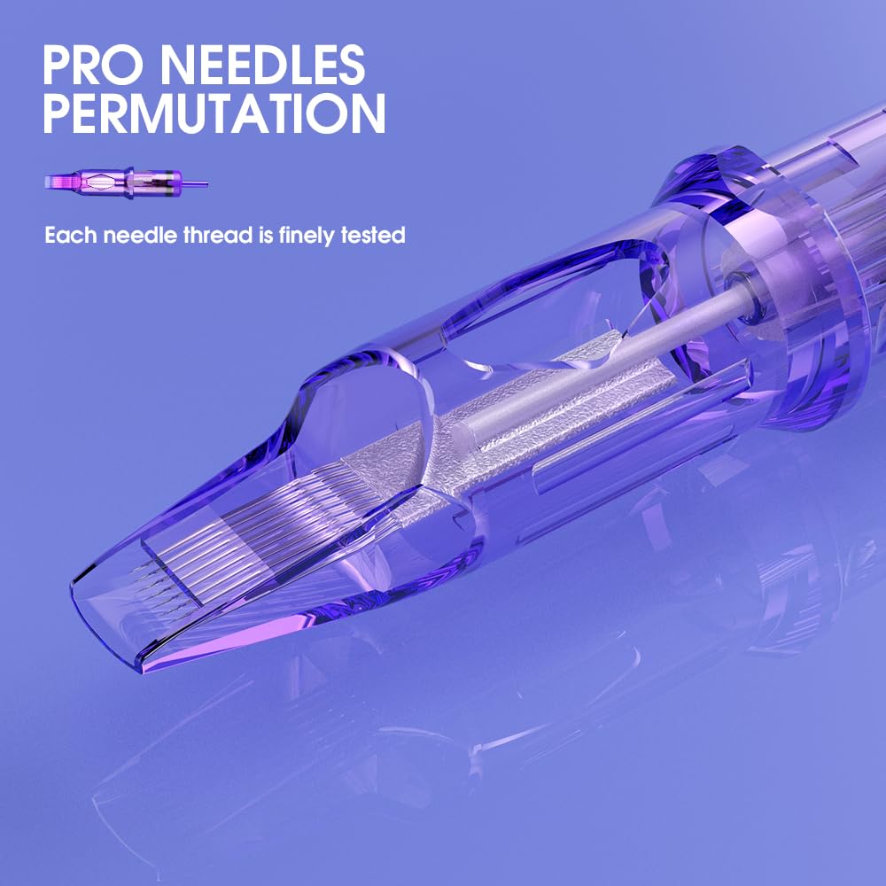 Mast Pro 1207RL Cartridge Needles – 20Pcs Box, #12 Round Liner | Mast Tattoo