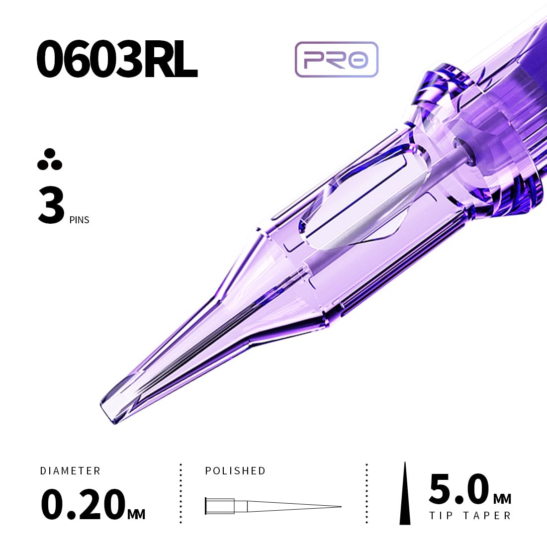 Mast Pro SMP Cartridges 20Pcs 0603RL – Mast Tattoo