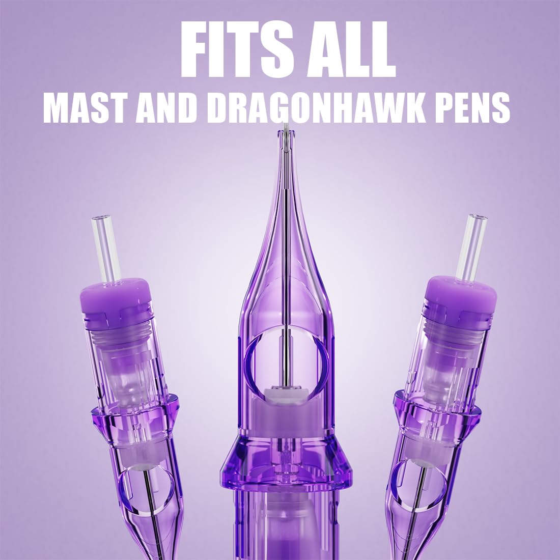 Mast Pro2 Tattoo Needles Cartridges – Precision Round Liner 0801RLT (20 Count) | Mast Tattoo