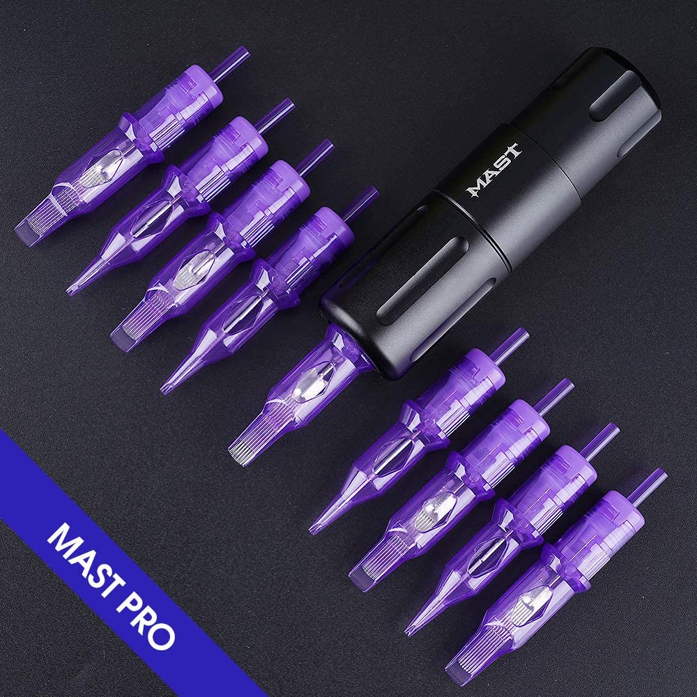 Mast Pro Tattoo Cartridges 1005RL – 20 Pcs Disposable Bugpin #10 5 Round Liner | MAST TATTOO