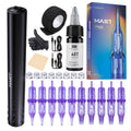 MAST TATTOO Tour Fly Cordless Tattoo Gun Kit Pro — Lightweight, Long-Lasting Battery
