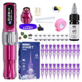 Mast Tattoo Tour2 Pro Cordless Tattoo Pen Kit for Beginners – Home Training